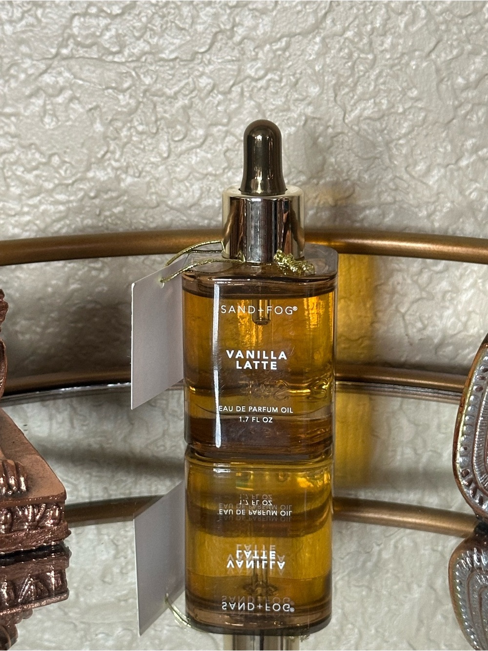 NWT | Sand + Fog Vanilla & Latte 1.7oz Eau De Perfume Oil Dropper